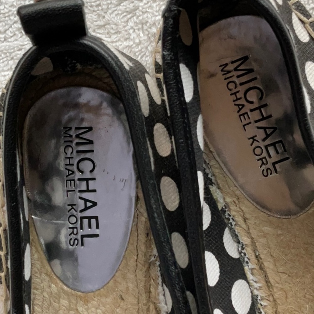 ⚪️⚫️ MICHAEL KORS ESPADRILLES SHOES ⚫️⚪️ - Picture 14 of 16